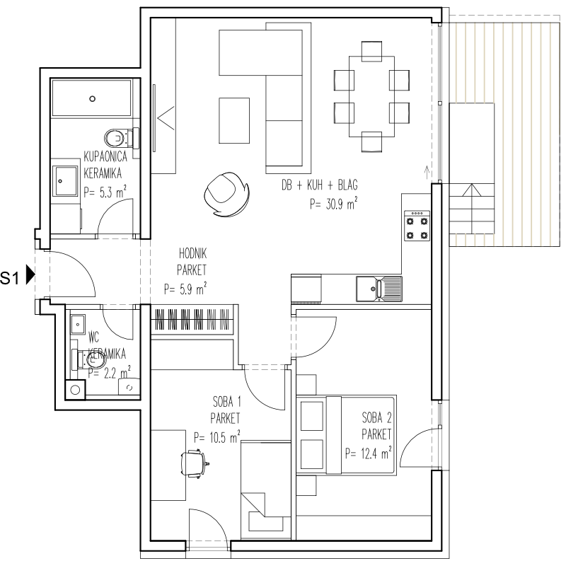 D – S1