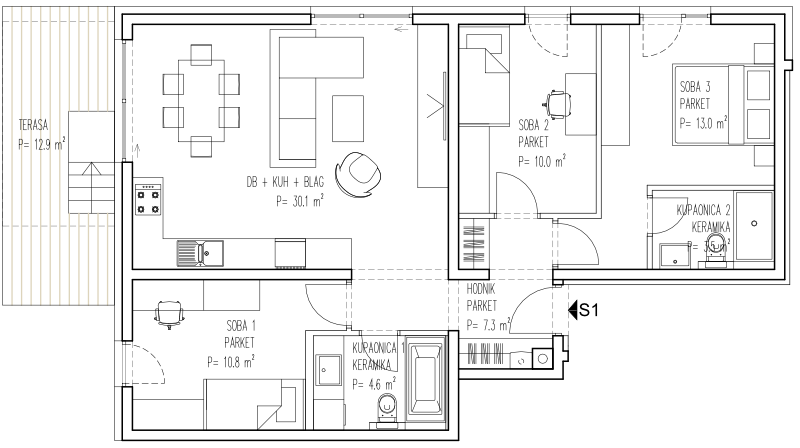 D – S1